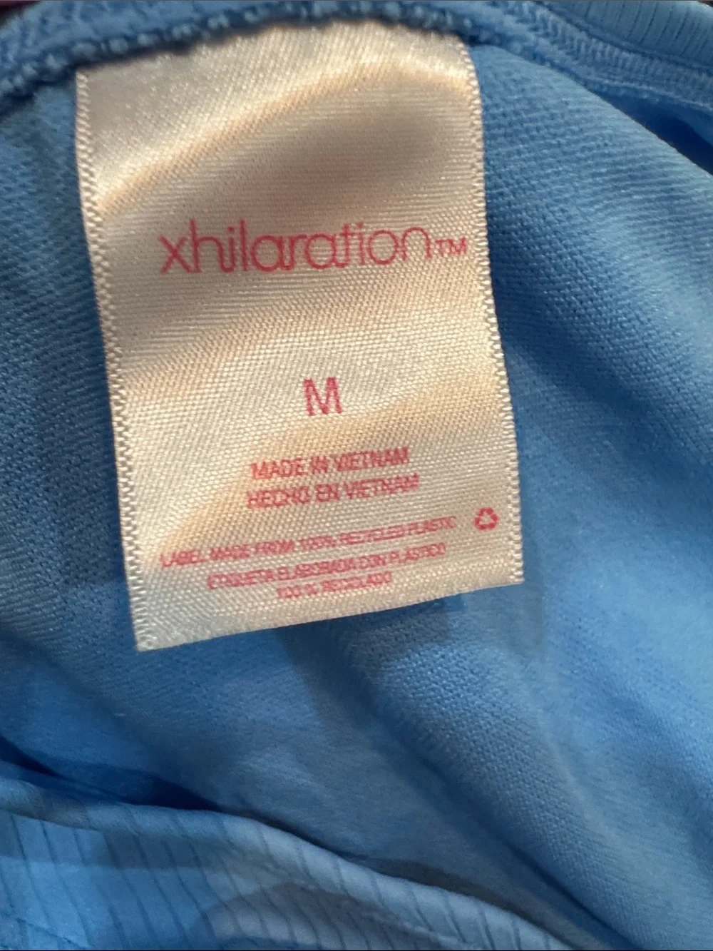 Xhilaration Light Blue Ribbed Bikini Set - Read for Size